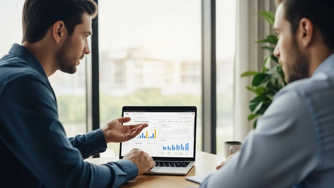 Buy dating traffic sources and audience quality metrics displayed