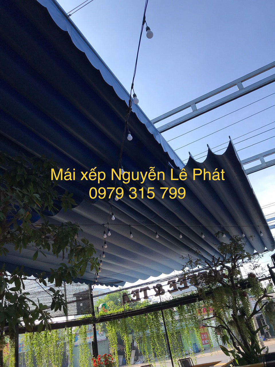 Sửa Chữa Mái Hiên Mái Che Long Thành, Thay Bạt Mái Xếp Lượn Sóng tại Long Thành
